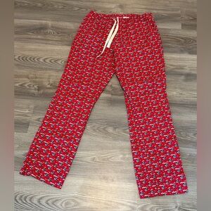 Vineyard Vines Winter Ski Christmas Pajama Sleep Pant Mens size XS Pockets